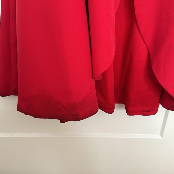 True Violet Red Formal Dress UK 10 US 6 - Picture 3 of 4